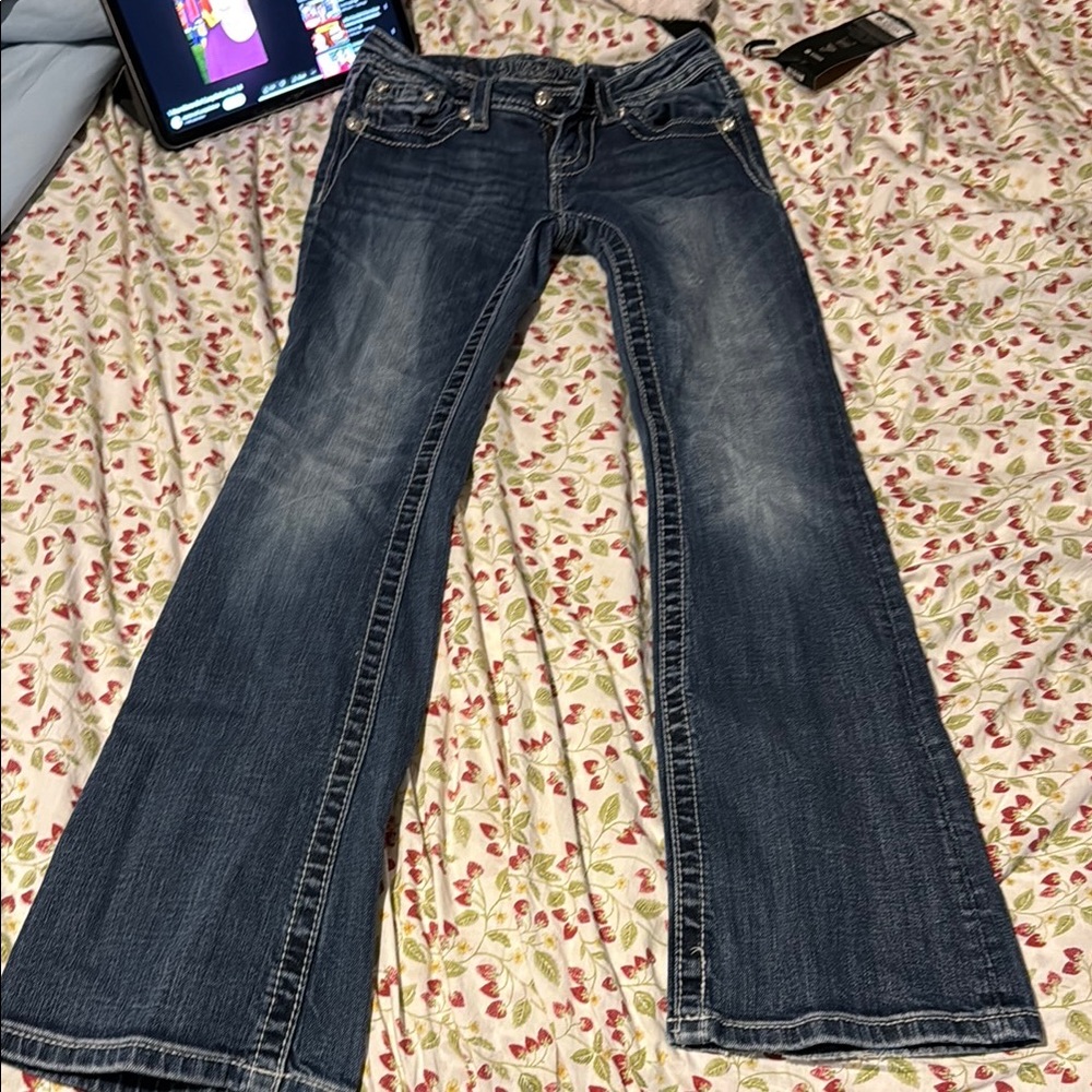 Miss Me Blue Jeans Classic Denim Style